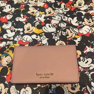 Pink Kate space cardholder wallet